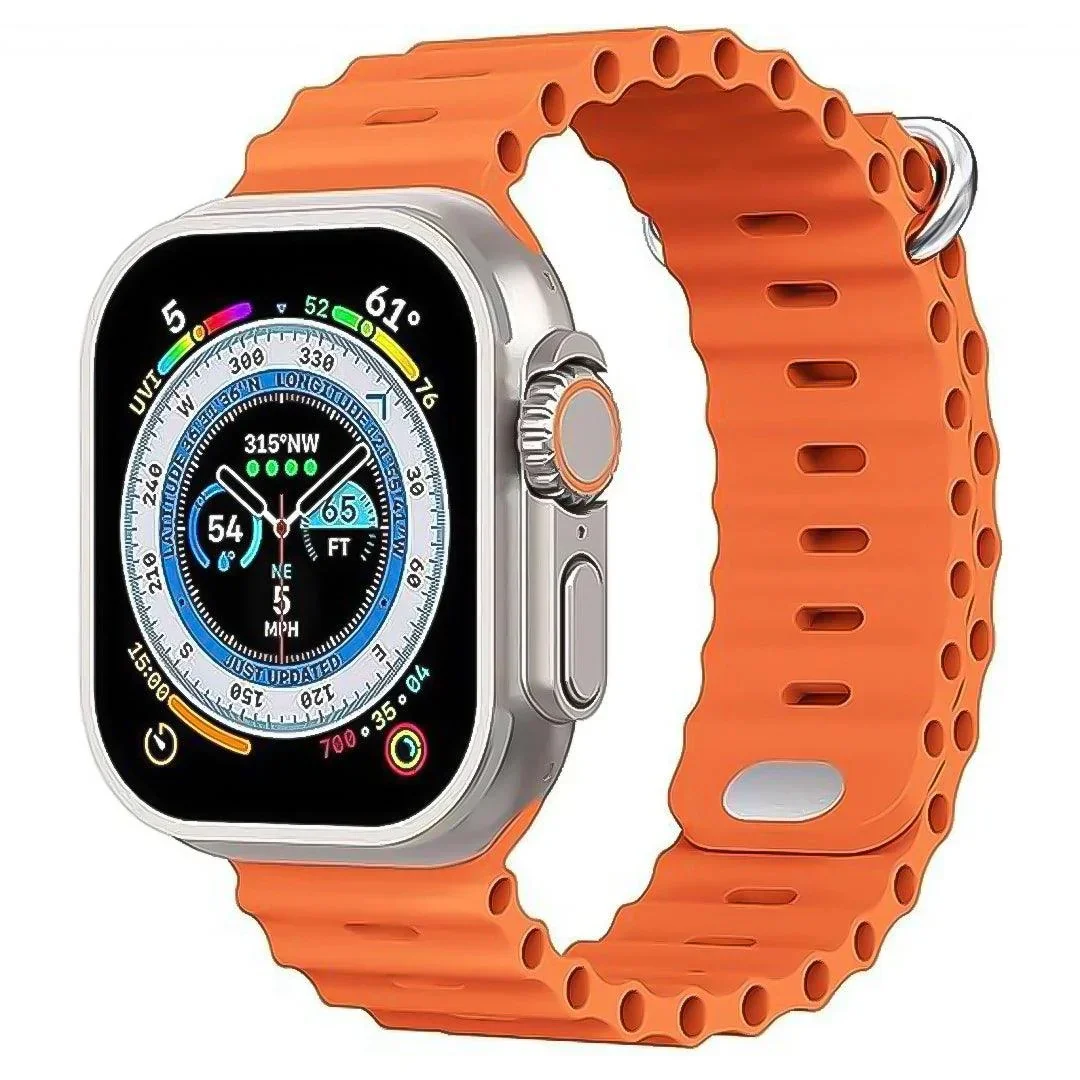 TECMARX Ultra Watch || 2.19-inch Display || 100+ Sports Modes || Customizable Watch Faces || Metal Shield - Image 23