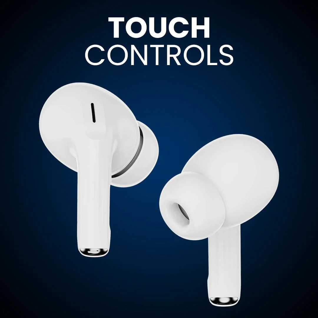 TecMarx Alpha Smart Display TWS Bluetooth Earbuds | 40 Hr | Powerful Bass | IPX Water Resistant | Numeric Indicator - Image 7